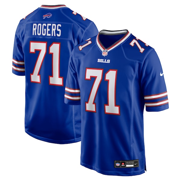 Casey Rogers Buffalo Bills Nike Team Game Jersey - Royal