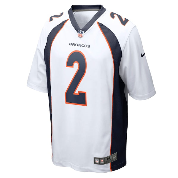 Patrick Surtain II Denver Broncos Nike Game Jersey - White - Image 2