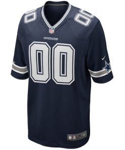 Alternative view of Dallas Cowboys Nike Custom Game Jersey - Navy