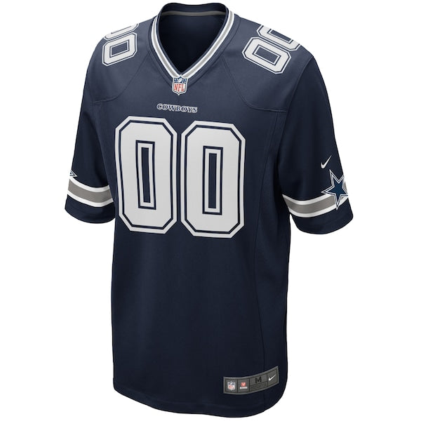 Dallas Cowboys Nike Custom Game Jersey - Navy - Image 2