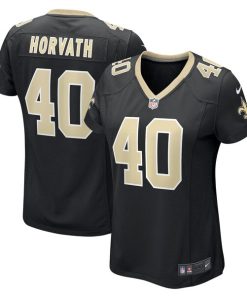 Zander Horvath New Orleans Saints Nike Women's  Game Jersey -  Black