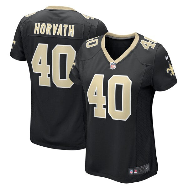 Zander Horvath New Orleans Saints Nike Women's Game Jersey - Black