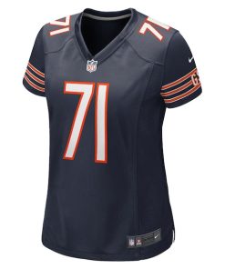 Alternative view of Ryan Bates Chicago Bears Nike Women's  Game Jersey -  Navy