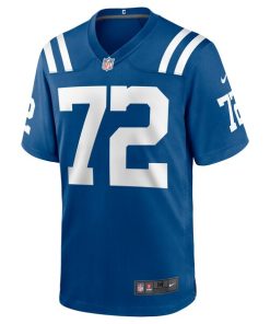 Alternative view of Braden Smith Indianapolis Colts Nike Game Jersey - Royal