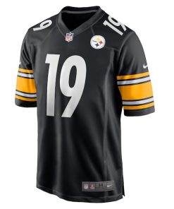 Alternative view of Calvin Austin III Pittsburgh Steelers Nike Game Player Jersey - Black