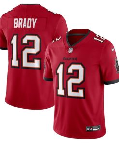 Tom Brady Tampa Bay Buccaneers Nike  Vapor Untouchable Limited Jersey - Red/Pewter