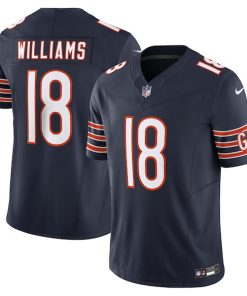 Caleb Williams Chicago Bears Nike Vapor F.U.S.E. Limited Jersey - Navy