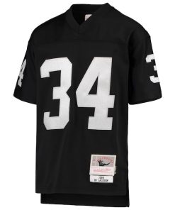 Alternative view of Bo Jackson Las Vegas Raiders Youth 1988 Legacy Retired Player Jersey - Black
