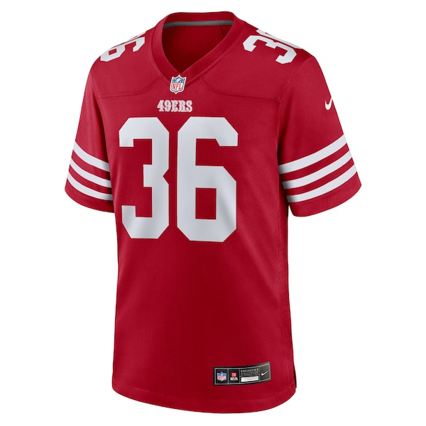 Marques Sigle San Francisco 49ers Nike Team Game Jersey - Scarlet - Image 2