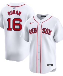 Jarren Duran Boston Red Sox Nike Home Limited Player Jersey - White