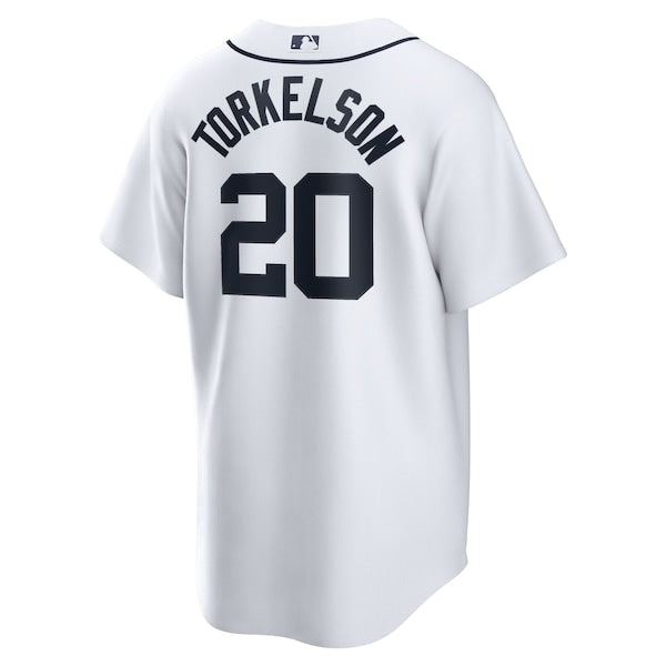 Spencer Torkelson Detroit Tigers Nike Home Replica Jersey - White - Image 3