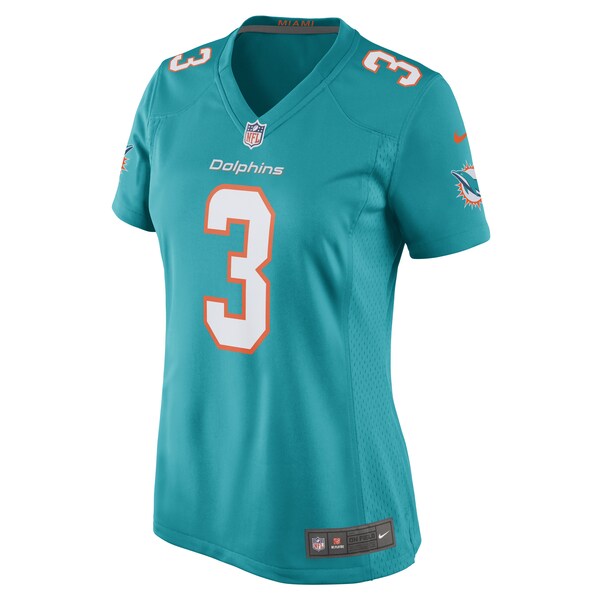 Myles Gaskin Miami Dolphins Nike Women's Game Player Jersey - Aqua - Image 2