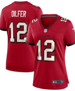 Trent Dilfer Tampa Bay Buccaneers Nike Women's Game Retired Player Jersey - Red