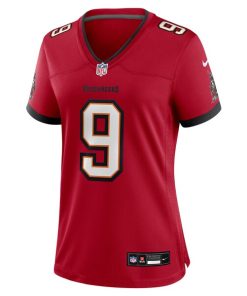 Alternative view of Riley Dixon Tampa Bay Buccaneers Nike Women's Team Game Jersey -  Red