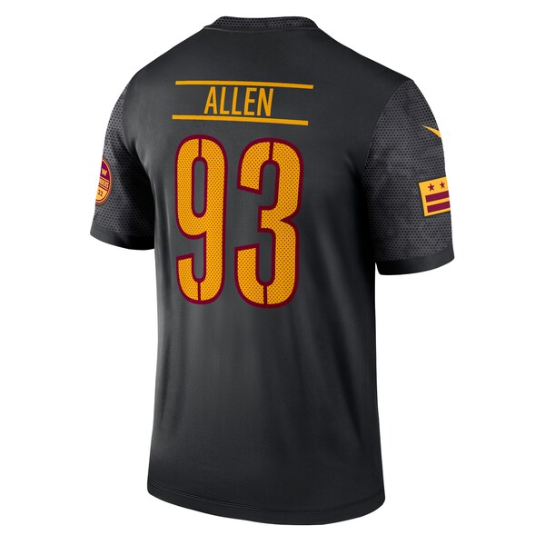 Jonathan Allen Washington Commanders Nike Alternate Legend Jersey - Black - Image 3
