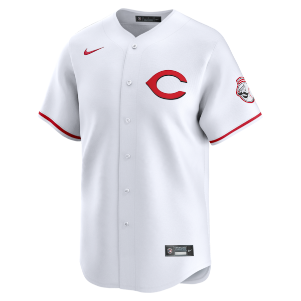 Elly De La Cruz Cincinnati Reds Nike Alternate 2 Limited Player Jersey - White - Image 2
