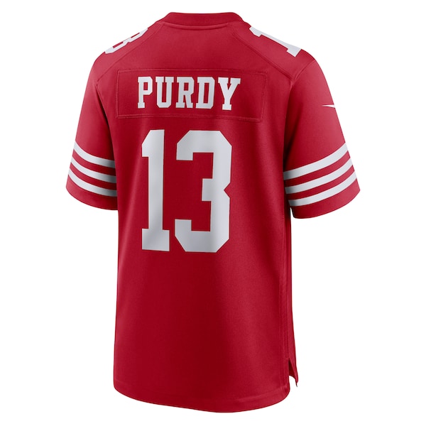 Brock Purdy San Francisco 49ers Nike Game Player Jersey - Scarlet - Image 3