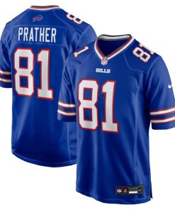 Kaden Prather Buffalo Bills Nike Team Game Jersey -  Royal