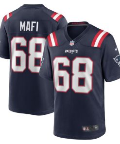 Atonio Mafi New England Patriots Nike Team Game Jersey -  Navy
