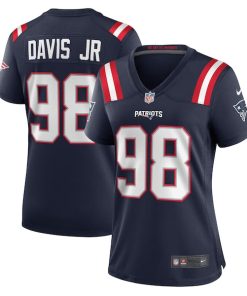 Carl Davis Jr. New England Patriots Nike Women's Game Player Jersey - Navy
