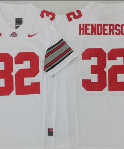 TreVeyon Henderson NCAA Ohio State Buckeyes Nike Vapor Limited Jersey
