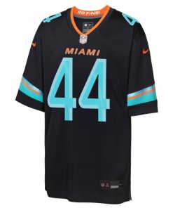 Alternative view of Chop Robinson Miami Dolphins Nike Youth 2025 Rivalries Collection Game Jersey - Pitch Blue