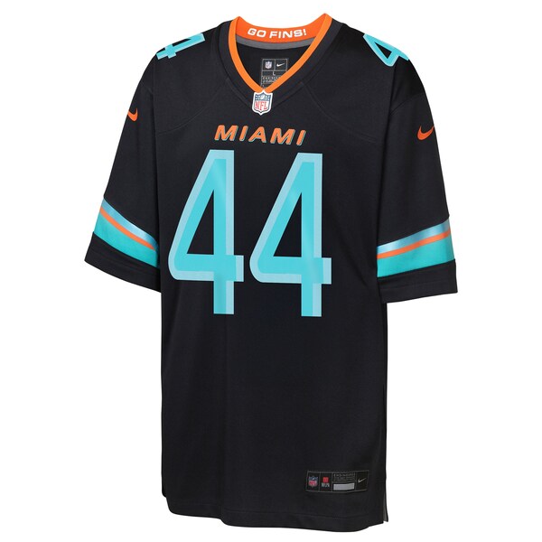 Chop Robinson Miami Dolphins Nike Youth 2025 Rivalries Collection Game Jersey - Pitch Blue - Image 2
