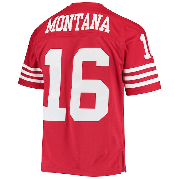Joe Montana San Francisco 49ers Legacy Replica Jersey - Scarlet/White - Image 4