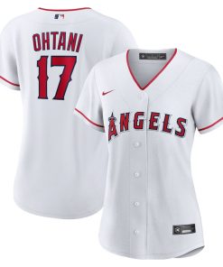 Shohei Ohtani Los Angeles Angels Nike Women's Home Replica Player Jersey - White