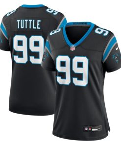 Shy Tuttle Carolina Panthers Nike Women's Game Player Jersey - Black