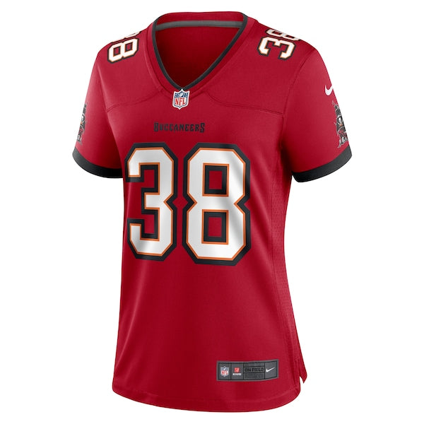 Derrek Pitts Tampa Bay Buccaneers Nike Women's Game Jersey - Red - Image 2