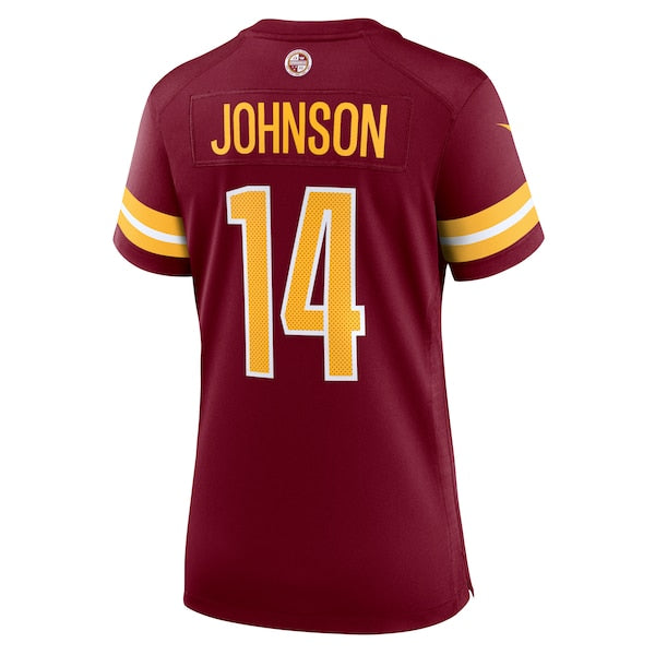 Josh Johnson Washington Commanders Nike Women's Team Game Jersey - Burgundy - Image 3