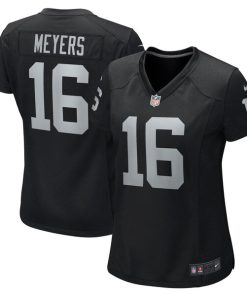 Jakobi Meyers Las Vegas Raiders Nike Women's Game Player Jersey - Black