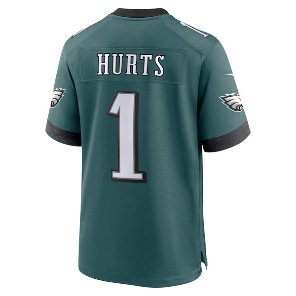 Jalen Hurts Philadelphia Eagles Nike Super Bowl LIX Game Player Jersey - Midnight Green - Image 3