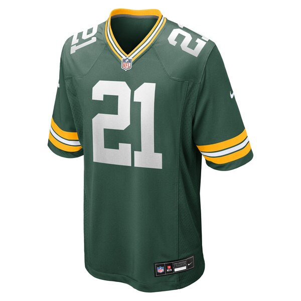 Nate Hobbs Green Bay Packers Nike Team Game Jersey - Green - Image 2