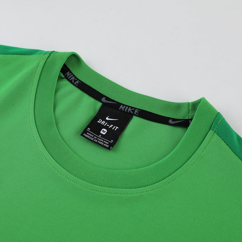 Nike Short Sleeve Training Jersey Set-ND02- Avocado Green - Image 8