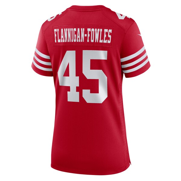 Demetrius Flannigan-Fowles San Francisco 49ers Nike Women's Game Jersey - Scarlet - Image 3