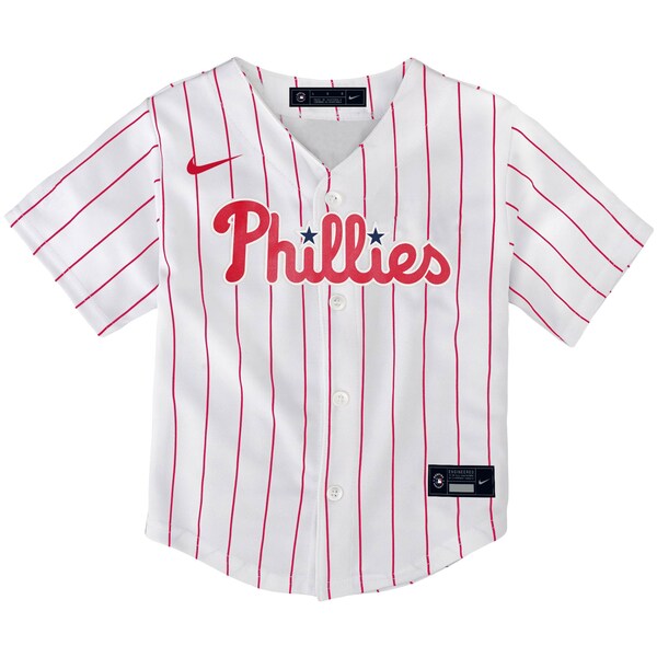 Bryce Harper Philadelphia Phillies Nike Toddler Home Replica Player Jersey - White - Image 2