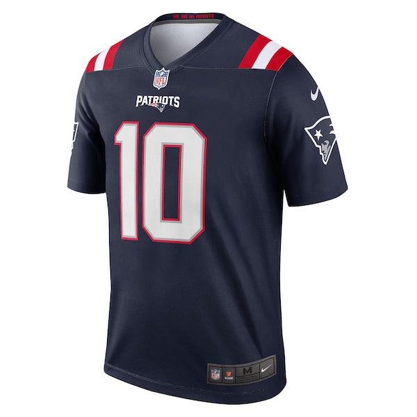 Mac Jones New England Patriots Nike Legend Jersey - Navy - Image 2