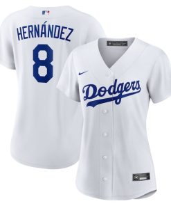 Enrique Hern¨¢ndez Los Angeles Dodgers Nike Women's Home Replica Jersey - White