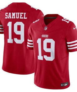 Deebo Samuel San Francisco 49ers Nike Vapor F.U.S.E. Limited Jersey - Scarlet