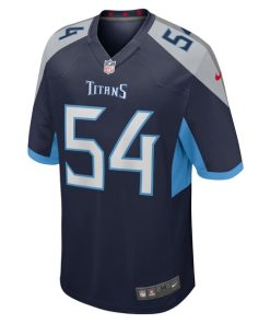 Alternative view of Garret Wallow Tennessee Titans Nike  Game Jersey -  Navy