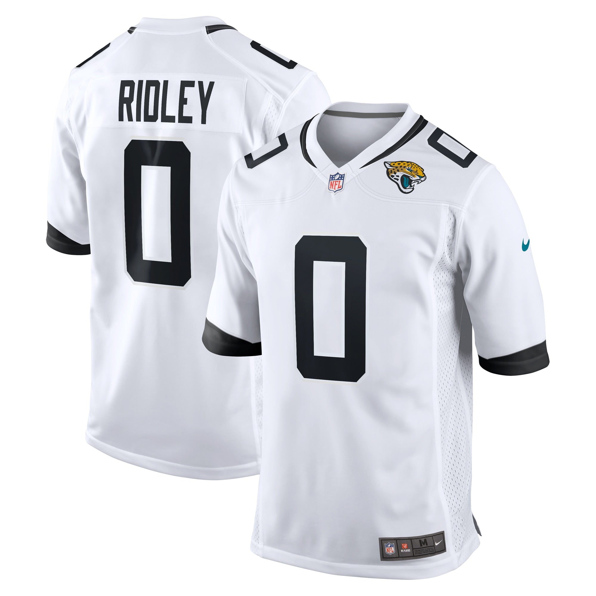 Calvin Ridley Jacksonville Jaguars Nike Game Player Jersey - Teal/White - Image 6