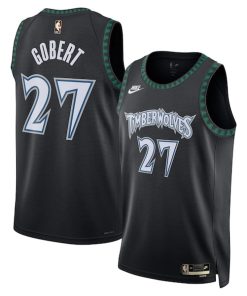Rudy Gobert Minnesota Timberwolves Nike Unisex  Swingman Jersey - Classic Edition - Black