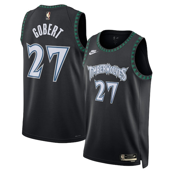 Rudy Gobert Minnesota Timberwolves Nike Unisex Swingman Jersey - Classic Edition - Black
