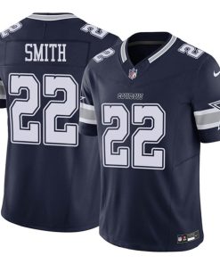 Emmitt Smith Dallas Cowboys F.U.S.E Vapor Limited Player Jersey - Navy