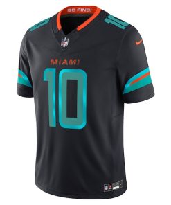 Alternative view of Tyreek Hill Miami Dolphins Nike 2025 Rivalries Collection Limited Jersey - Pitch Blue