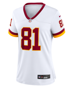 Alternative view of Art Monk Washington Commanders Nike Women's Alternate 2 Super Bowl Era Game Jersey -  White