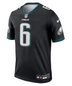 Alternative view of DeVonta Smith Philadelphia Eagles Nike Legend Jersey - Black