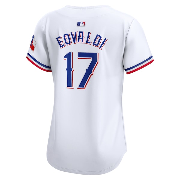 Nathan Eovaldi Texas Rangers Nike Women's Home Limited Player Jersey - White - Image 3